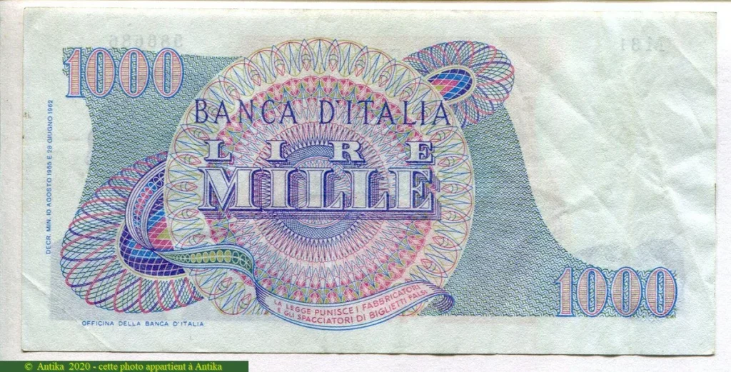 1000 Lire G.Verdi