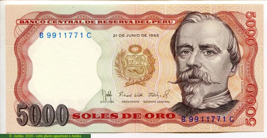 5000 Soles de Oro Colonel Bolognese * * * * *