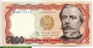5000 Soles de Oro Colonel Bolognese * * * * *