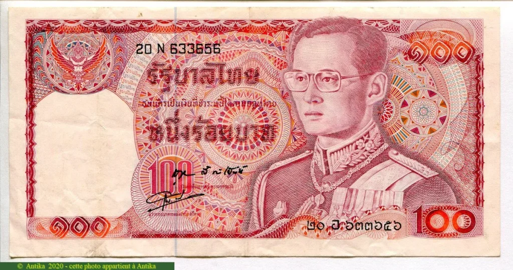 100 Bath Roi Rama IX