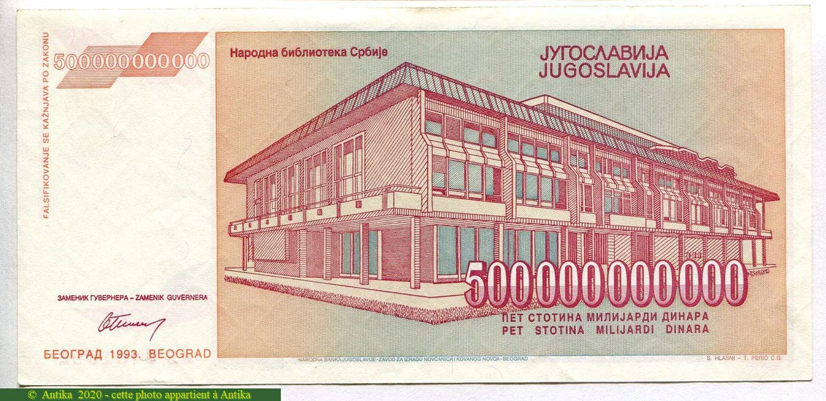 500 000 000 000 Dinara Poet J.Zmaj