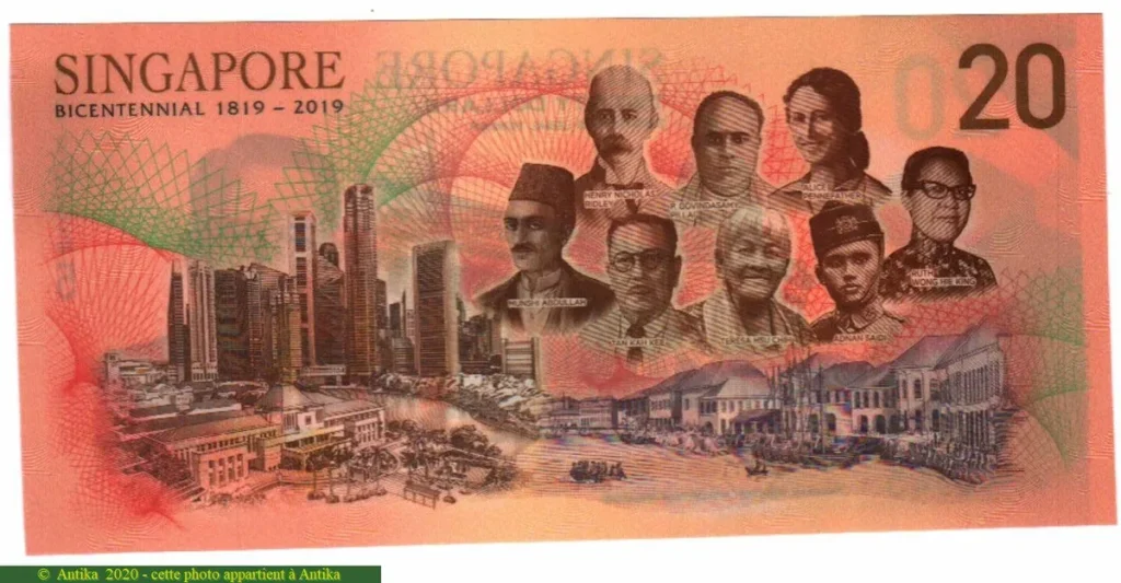 20 Dollars Yusof Bin Ishak Polymère * * NOUVEAUTE