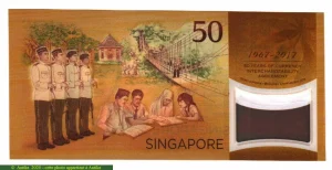 50 Dollars Yusof Bin Ishak Polymère * * NOUVEAUTE
