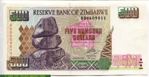 500 Dollars Roche de Chiremba