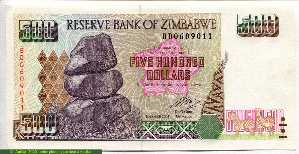 500 Dollars Roche de Chiremba