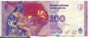 100 Pesos Eva Peron