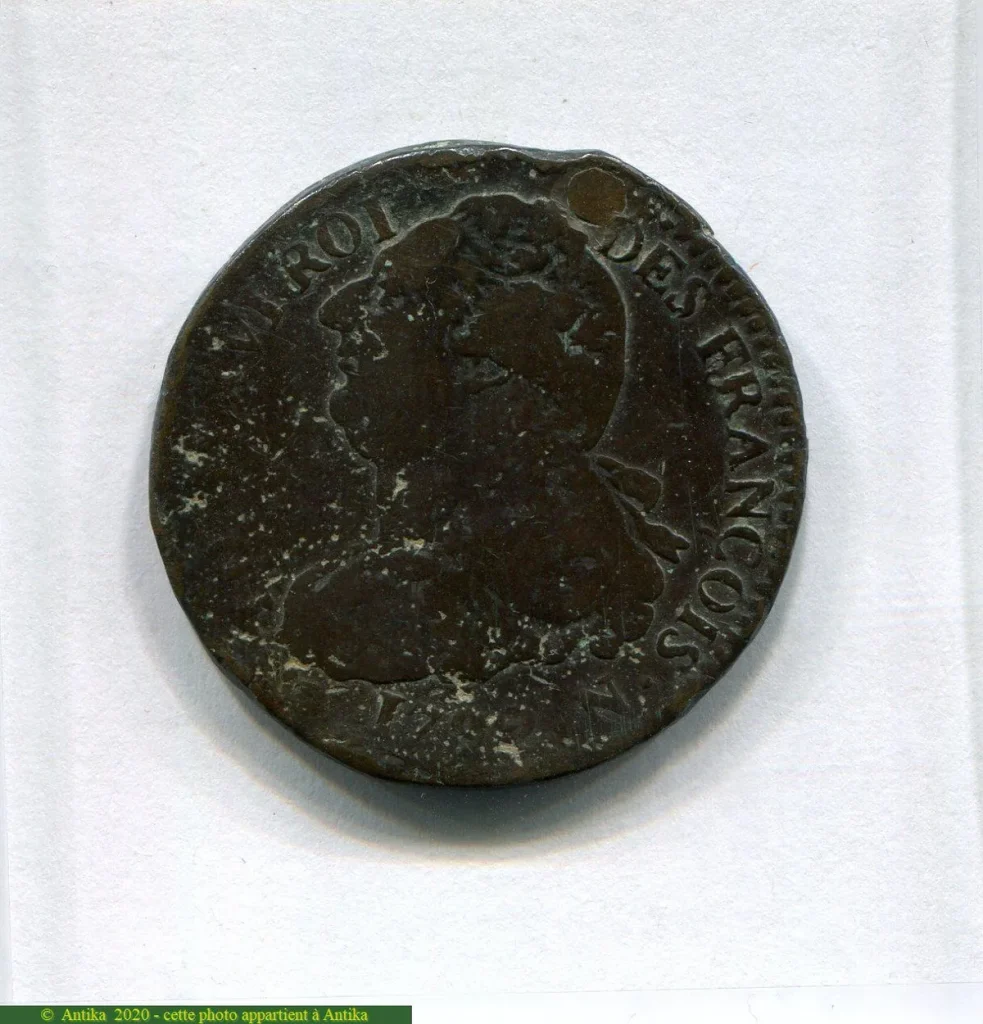 2 SOLS FRANCOIS, An 3 à 5 LOUIS XVI