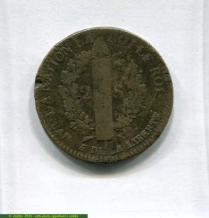 2 SOLS FRANCOIS, An 3 à 5 LOUIS XVI