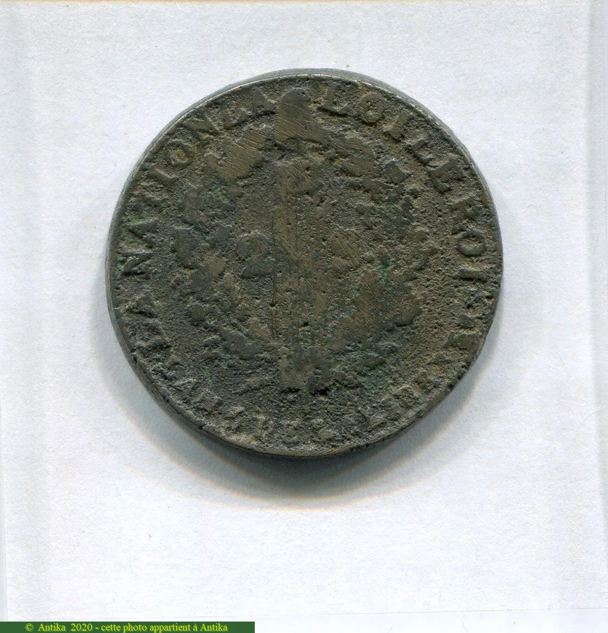 2 SOLS FRANCOIS, An 3 à 5 LOUIS XVI