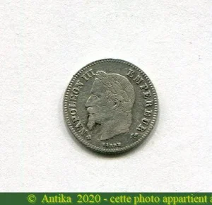 20 CENTIMES NAP III T.L Petit MODULE