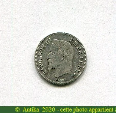20 CENTIMES NAP III T.L Petit MODULE