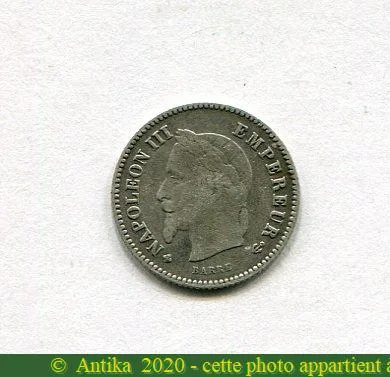 20 CENTIMES NAP III T.L G.M