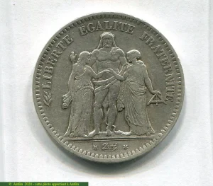 5 FRANCS HERCULE