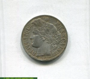 2 FRANCS CERES sans légende