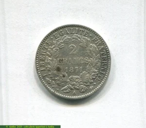 2 FRANCS CERES avec légende