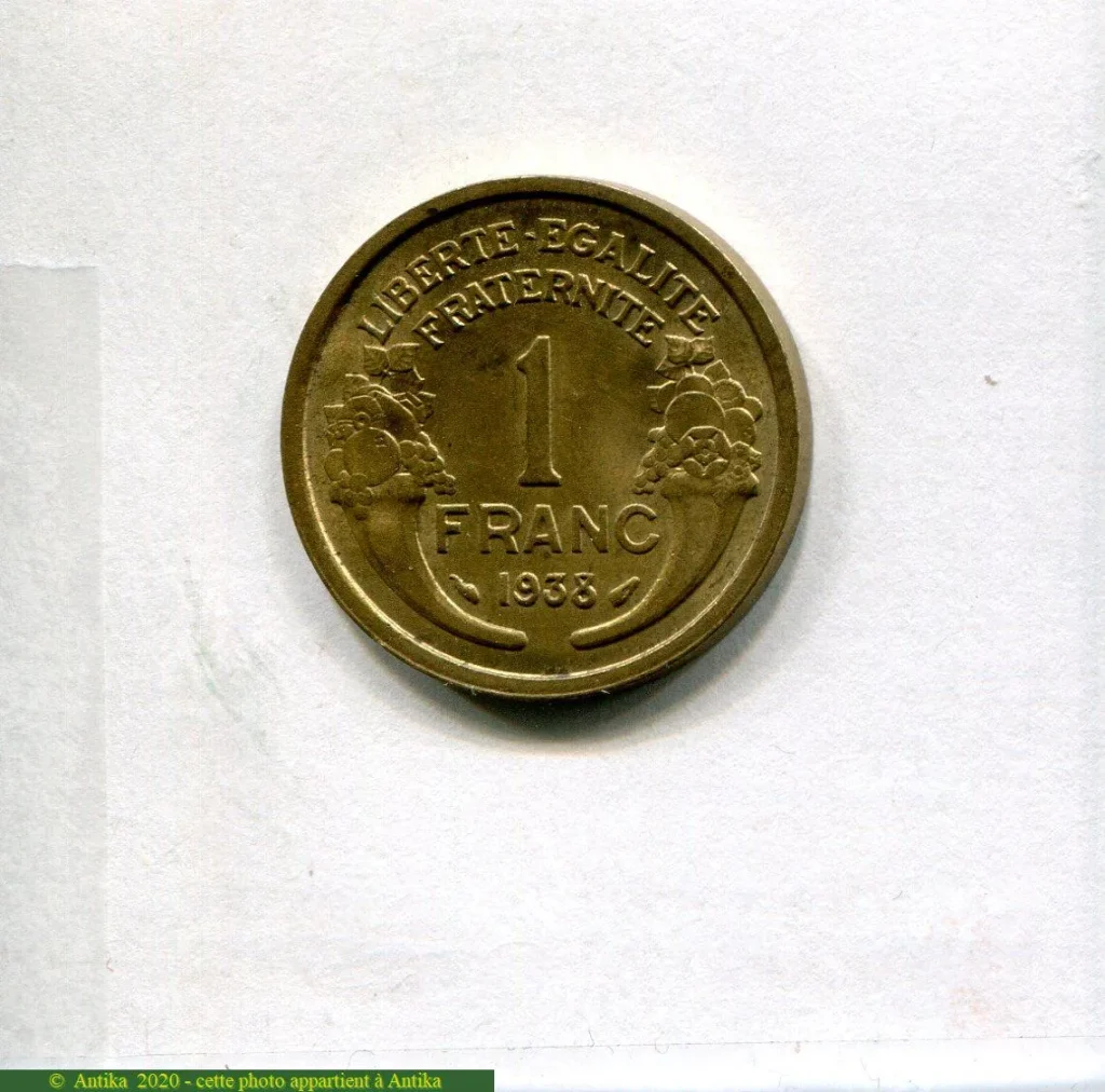 1 FRANC MORLON Bronze-Alu