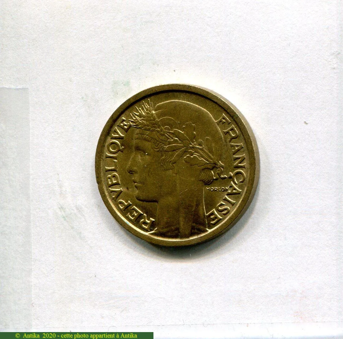 1 FRANC MORLON Bronze-Alu