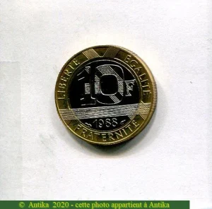 10 FRANCS GENIE DE LA BASTILLE