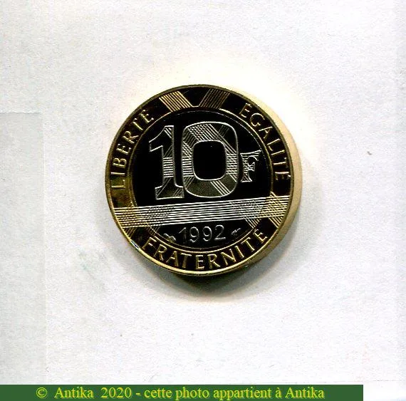 10 FRANCS GENIE DE LA BASTILLE