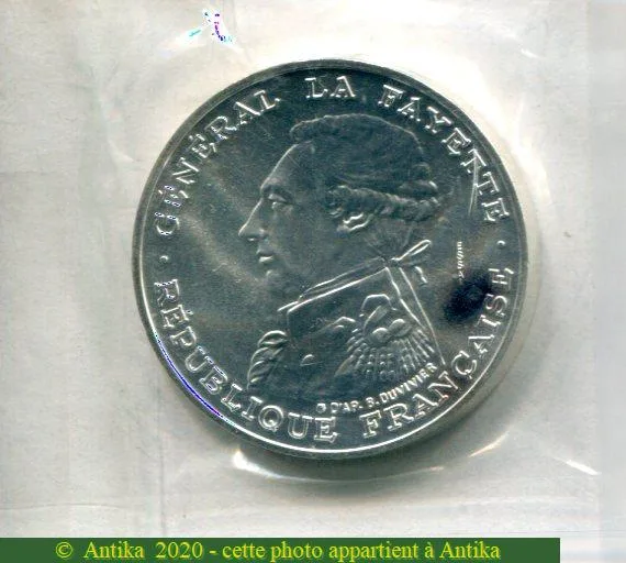 100 FRANCS LA FAYETTE Argent