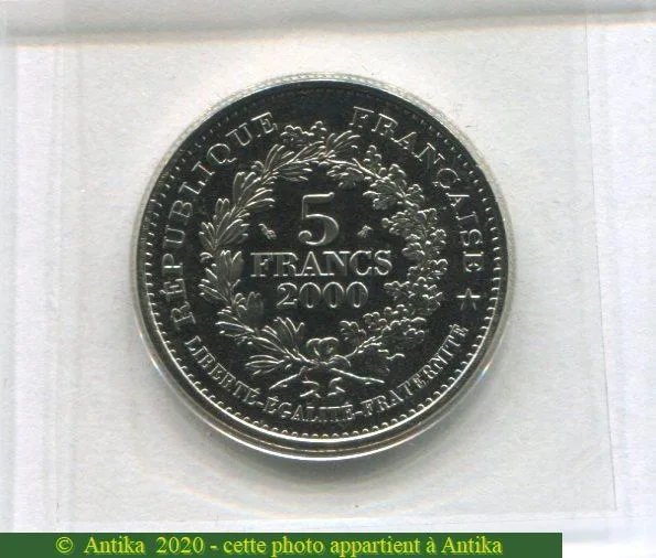 5 FRANCS ECU d' OR de SAINT LOUIS
