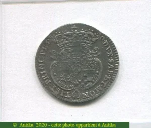 20 SOLDI Argt CHARLES EMMANUEL III de SAVOIE RARETE