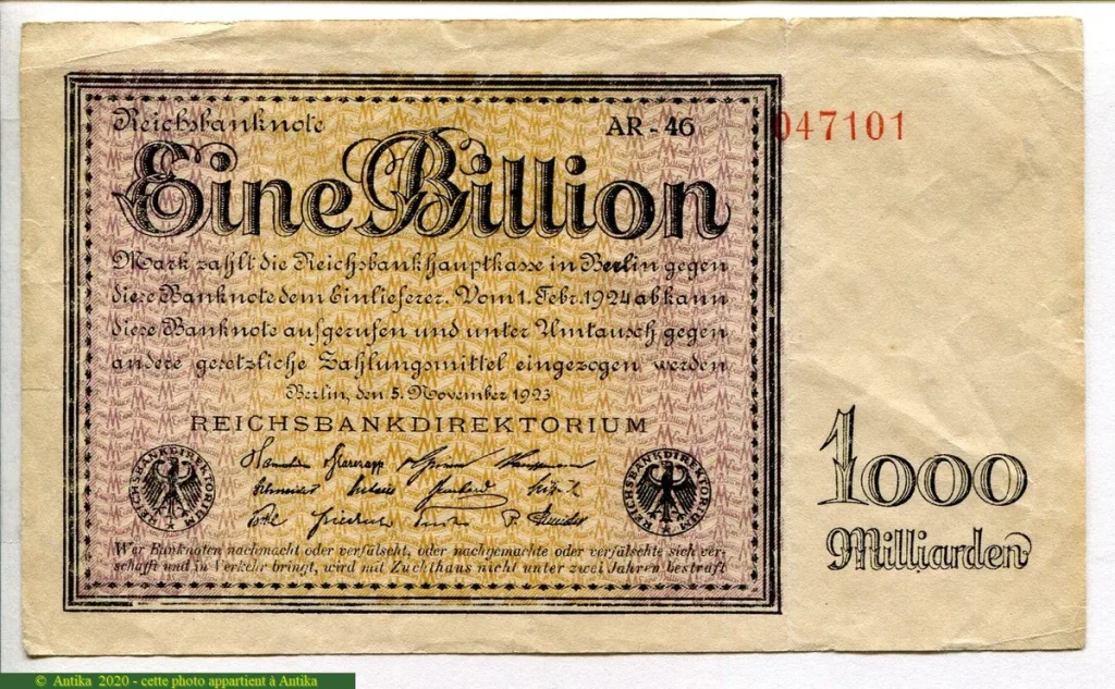 1 Billion Mark Uniface RARE