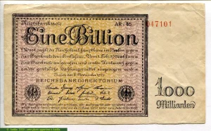 1 Billion Mark Uniface RARE