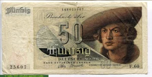 50 Deutsche Mark Hans Imhof