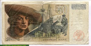 50 Deutsche Mark Hans Imhof