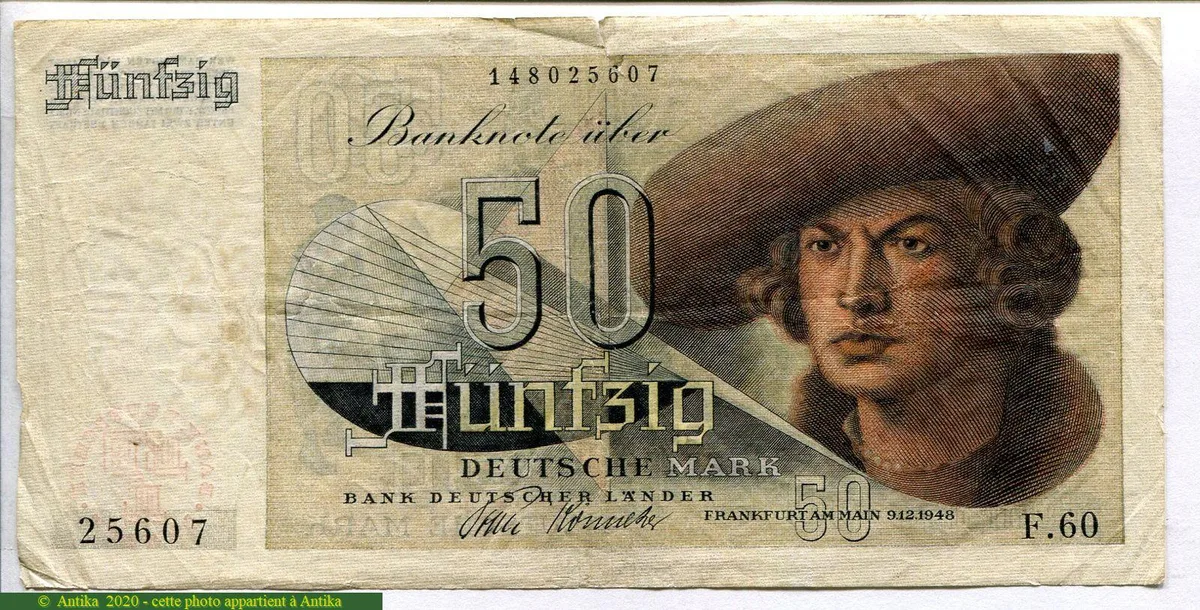 50 Deutsche Mark Hans Imhof
