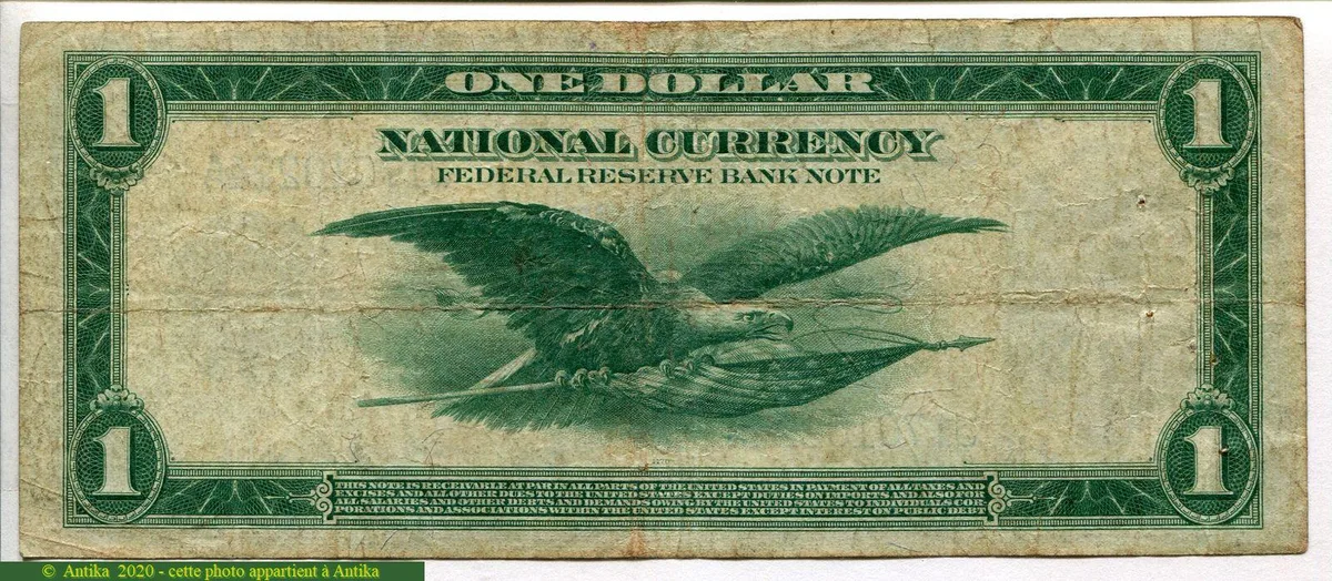1 Dollar Washington Federal Reserve Bank Kansas City