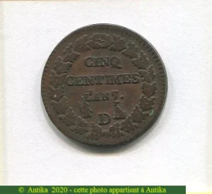5 CENTIMES DUPRE