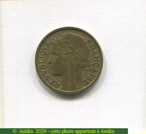 1 FRANC MORLON Bronze-Alu