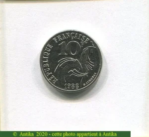 10 FRANCS REPUBLIQUE JIMENEZ