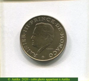 10 FRANCS RAINIER III 1949-2005