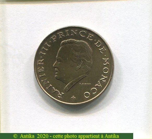 10 FRANCS RAINIER III 1949-2005