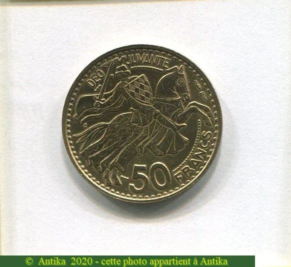 50 FRANCS RAINIER III 1949-2005