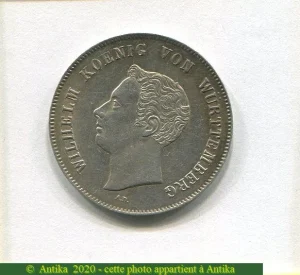 3 MARK Argt GUILLAUME II F:Stuttgart