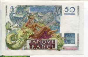 50 FRANCS LE VERRIER - Type 1946
