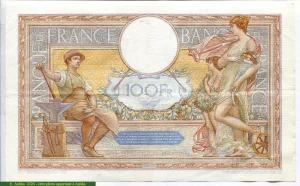 100 FRANCS LOM - Type 1906 "Grands Cartouches"