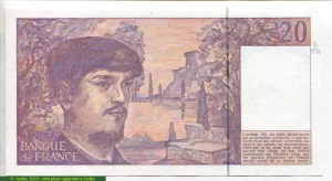 20 FRANCS DEBUSSY - Type 1980 à fil sécurité