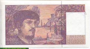 20 FRANCS DEBUSSY - Type 1980 Modifié