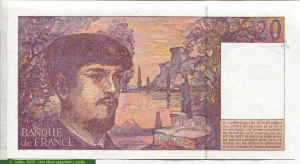 20 FRANCS DEBUSSY - Type 1980 Modifié
