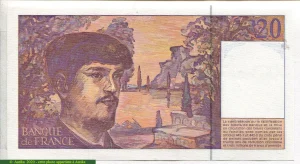20 FRANCS DEBUSSY - Type 1980 Modifié
