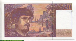 20 FRANCS DEBUSSY - Type 1980 Modifié