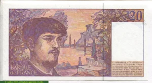 20 FRANCS DEBUSSY - Type 1980 Modifié