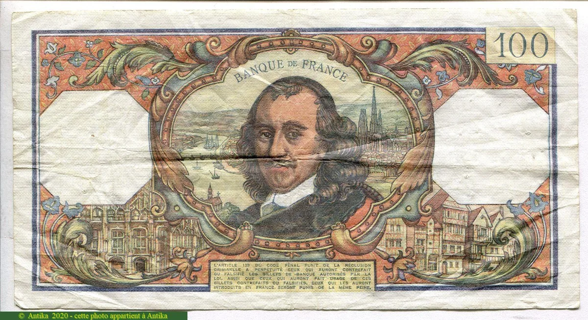 100 FRANCS CORNEILLE - Type 1964