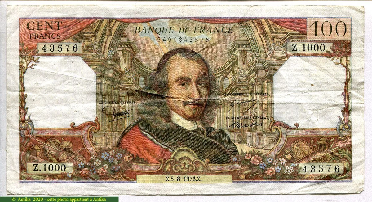 100 FRANCS CORNEILLE - Type 1964