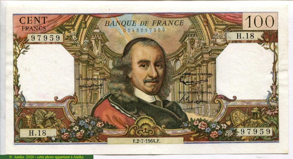 100 FRANCS CORNEILLE - Type 1964